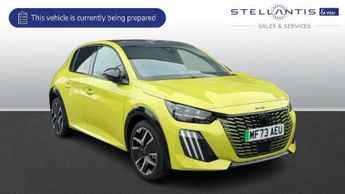 Peugeot 208 51kWh GT Hatchback 5dr Electric Auto (7.4kW Charger) (156 ps)