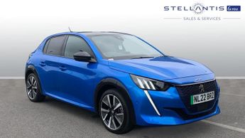 Peugeot 208 50kWh GT Hatchback 5dr Electric Auto (7kW Charger) (136 ps)