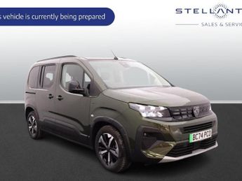 Peugeot Rifter 52kWh GT Standard MPV 5dr Electric Auto (7.4kW Charger) (136 ps)