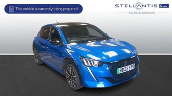 Peugeot 208 50kWh GT Hatchback 5dr Electric Auto (7kW Charger) (136 ps)