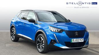 Peugeot 2008 50kWh GT SUV 5dr Electric Auto (7kW Charger) (136 ps)