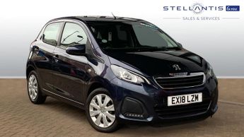 Peugeot 108 1.0 Active Hatchback 5dr Petrol 2 Tronic Euro 6 (68 ps)