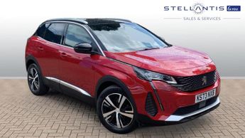 Peugeot 3008 1.2 PureTech GT SUV 5dr Petrol EAT Euro 6 (s/s) (130 ps)