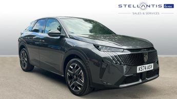 Peugeot 3008 1.2 MHEV GT SUV 5dr Petrol Hybrid e-DSC Euro 6 (s/s) (136 ps)