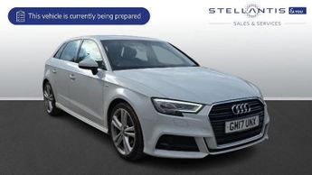 Audi A3 1.6 TDI S line Sportback 5dr Diesel S Tronic Euro 6 (s/s) (110 p