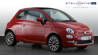 Fiat 500 1.0 MHEV RED Convertible 2dr Petrol Manual Euro 6 (s/s) (70 bhp)
