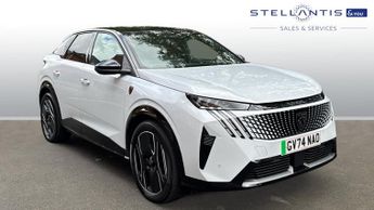 Peugeot 3008 73kWh GT SUV 5dr Electric Auto (210 ps)