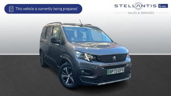 Peugeot Rifter 50kWh GT Standard MPV 5dr Electric Auto (7.4kW Charger) (136 ps)