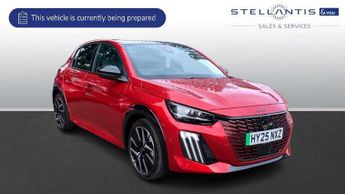Peugeot 208 51kWh GT Hatchback 5dr Electric Auto (7.4kW Charger) (156 ps)