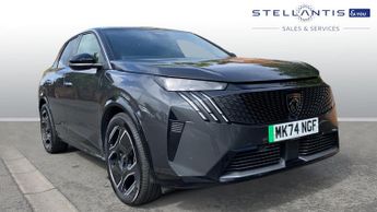 Peugeot 3008 73kWh GT SUV 5dr Electric Auto (210 ps)