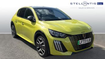 Peugeot 208 51kWh GT Hatchback 5dr Electric Auto (7.4kW Charger) (156 ps)