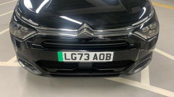 Citroen C4 50kWh e-series Hatchback 5dr Electric Auto (7.4kW Charger) (136 