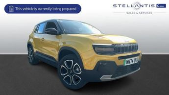 Jeep Avenger 54kWh Summit SUV 5dr Electric Auto (156 ps)
