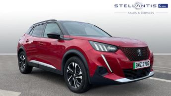 Peugeot 2008 50kWh GT SUV 5dr Electric Auto (7kW Charger) (136 ps)