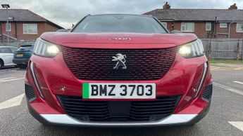 Peugeot 2008 50kWh GT SUV 5dr Electric Auto (7kW Charger) (136 ps)