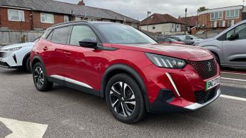 Peugeot 2008 50kWh GT SUV 5dr Electric Auto (7kW Charger) (136 ps)