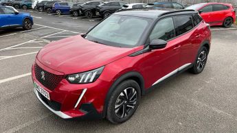 Peugeot 2008 50kWh GT SUV 5dr Electric Auto (7kW Charger) (136 ps)