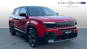 Jeep Avenger 54kWh Summit SUV 5dr Electric Auto (156 ps)