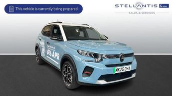 Citroen C3 Standard Range 44kWh PLUS Hatchback 5dr Electric Auto (7.4kW Cha