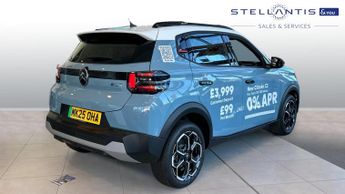 Citroen C3 Standard Range 44kWh PLUS Hatchback 5dr Electric Auto (7.4kW Cha