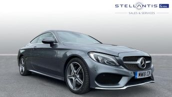 Mercedes C Class 2.1 C220d AMG Line (Premium Plus) Coupe 2dr Diesel G-Tronic+ Eur