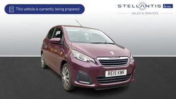 Peugeot 108 1.0 VTi Active Hatchback 5dr Petrol Manual Euro 5 Euro 5 (68 ps)
