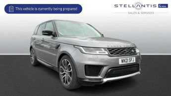 Land Rover Range Rover Sport 2.0 P400e 13.1kWh HSE Silver SUV 5dr Petrol Plug-in Hybrid Auto 
