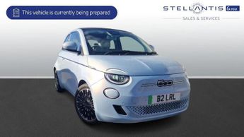 Fiat 500 42kWh La Prima Convertible 2dr Electric Auto (118 ps)