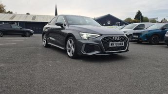 Audi A3 1.5 TFSI 35 S line Saloon 4dr Petrol Manual Euro 6 (s/s) (150 ps