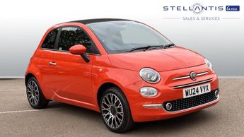 Fiat 500 1.0 MHEV Convertible 2dr Petrol Manual Euro 6 (s/s) (70 bhp)