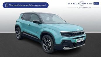 Jeep Avenger 54kWh Summit SUV 5dr Electric Auto (156 ps)