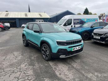 Jeep Avenger 54kWh Summit SUV 5dr Electric Auto (156 ps)