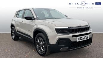 Jeep Avenger 1.2 Longitude SUV 5dr Petrol Manual Euro 6 (s/s) (100 ps)