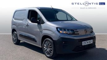 Peugeot Partner 1.5 BlueHDi 1000 Asphalt Standard Panel Van 5dr Diesel EAT8 SWB 