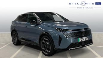 Peugeot 3008 73kWh GT SUV 5dr Electric Auto (210 ps)
