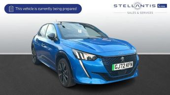 Peugeot 208 50kWh GT Hatchback 5dr Electric Auto (7kW Charger) (136 ps)