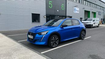 Peugeot 208 50kWh GT Hatchback 5dr Electric Auto (7kW Charger) (136 ps)