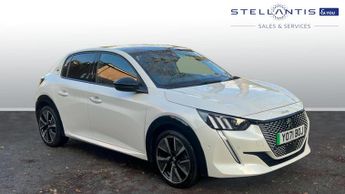 Peugeot 208 50kWh GT Premium Hatchback 5dr Electric Auto (136 ps)