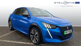 Peugeot 208 50kWh GT Premium Hatchback 5dr Electric Auto (136 ps)