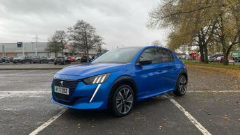 Peugeot 208 50kWh GT Premium Hatchback 5dr Electric Auto (136 ps)