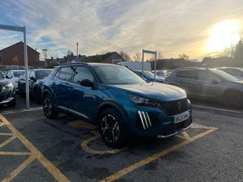 Peugeot 2008 54kWh GT SUV 5dr Electric Auto (7kW Charger) (156 ps)