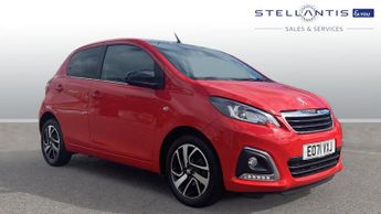 Peugeot 108 1.0 Allure Hatchback 5dr Petrol Manual Euro 6 (s/s) (72 ps)