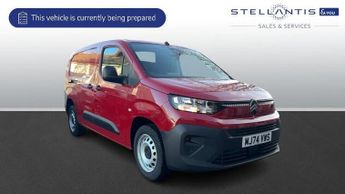 Citroen Berlingo 1.5 BlueHDi 950 Enterprise XL Panel Van 6dr Diesel EAT8 LWB Euro