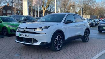 Citroen C4 Extended Range 54kWh MAX Hatchback 5dr Electric Auto (7.4kW Char