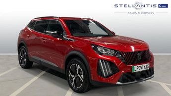 Peugeot 2008 50kWh Allure SUV 5dr Electric Auto (7kW Charger) (136 ps)