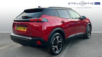 Peugeot 2008 50kWh GT SUV 5dr Electric Auto (7kW Charger) (136 ps)