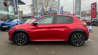 Peugeot 208 50kWh GT Hatchback 5dr Electric Auto (7.4kW Charger) (136 ps)