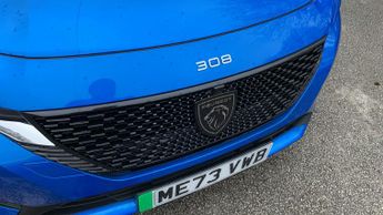 Peugeot 308 54kWh GT Hatchback 5dr Electric Auto (156 ps)