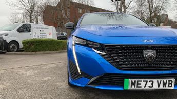 Peugeot 308 54kWh GT Hatchback 5dr Electric Auto (156 ps)