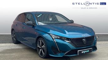 Peugeot 308 1.2 HYBRID GT Hatchback 5dr Petrol Hybrid e-DSC6 Euro 6 (s/s) (1